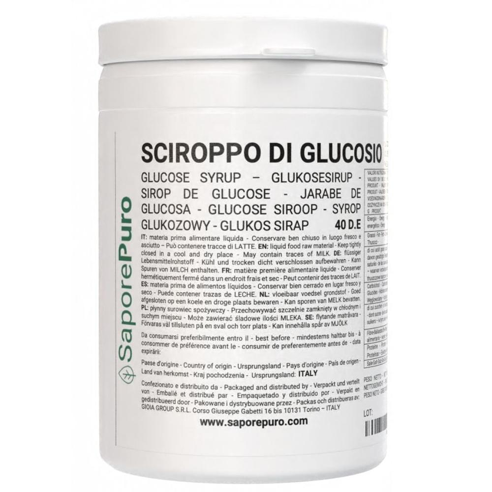 Sciroppo di Glucosio Liquido 40DE - Giusta Dolcezza per Gelati e Pasticceria - SaporePuro